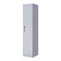 One-Door Office Gym Shed Clothing Locker Cabinet Furniture Kings Warehouse 
