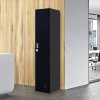 One-Door Office Gym Shed Clothing Locker Cabinet Furniture Kings Warehouse 