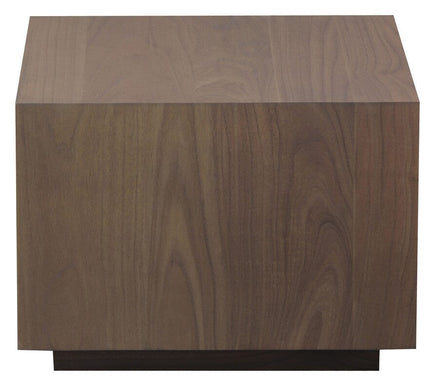Oscar 1 Drawer Low Bedside Table (Latte) Furniture Kings Warehouse 