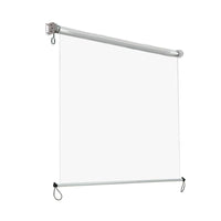 Outdoor Blind Roll Down Awning Canopy Shade Retractable Window 1.4X2.4M Black Friday Pre-Party Kings Warehouse 