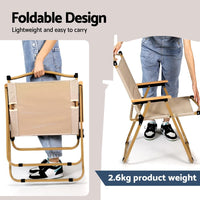Outdoor Camping Chairs Portable Folding Beach Chair Patio Furniture Furniture Kings Warehouse 