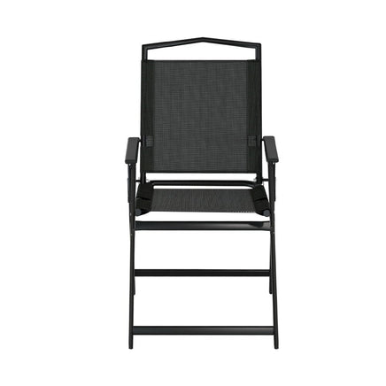 Outdoor Chairs Portable Folding Camping Chair Steel Patio Furniture Furniture Kings Warehouse 