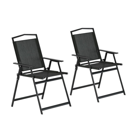 Outdoor Chairs Portable Folding Camping Chair Steel Patio Furniture Furniture Kings Warehouse 