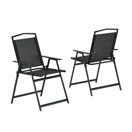 Outdoor Chairs Portable Folding Camping Chair Steel Patio Furniture Furniture Kings Warehouse 