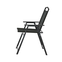 Outdoor Chairs Portable Folding Camping Chair Steel Patio Furniture Furniture Kings Warehouse 