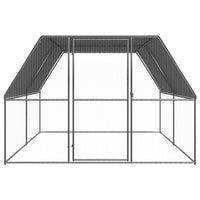 Outdoor Chicken Cage 3x4x2 m Galvanised Steel Kings Warehouse 