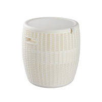 Outdoor Cool Bar Storage Stool White Kings Warehouse 