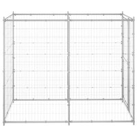 Outdoor Dog Kennel Galvanised Steel 110x220x180 cm Easter Eggciting Deals Kings Warehouse 