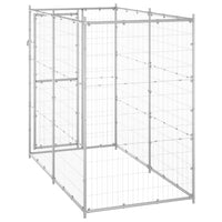 Outdoor Dog Kennel Galvanised Steel 110x220x180 cm Easter Eggciting Deals Kings Warehouse 