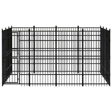 Outdoor Dog Kennel Steel 11.06 m² Kings Warehouse 