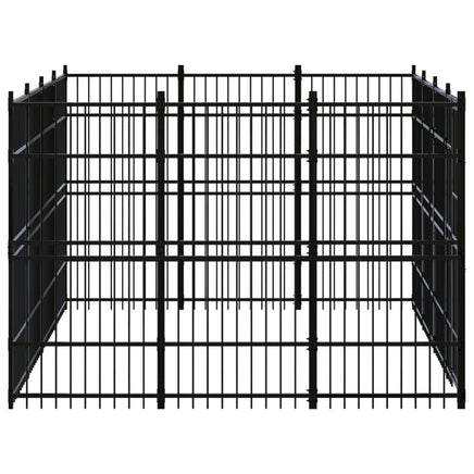 Outdoor Dog Kennel Steel 11.06 m² Kings Warehouse 