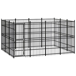 Outdoor Dog Kennel Steel 11.06 m² Kings Warehouse 