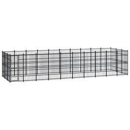 Outdoor Dog Kennel Steel 27.65 m² Kings Warehouse 