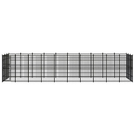 Outdoor Dog Kennel Steel 27.65 m² Kings Warehouse 