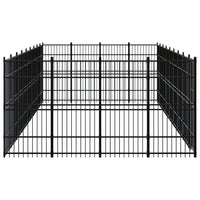 Outdoor Dog Kennel Steel 33.18 m² Kings Warehouse 