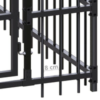 Outdoor Dog Kennel Steel 36.86 m² Kings Warehouse 