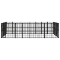 Outdoor Dog Kennel Steel 36.86 m² Kings Warehouse 
