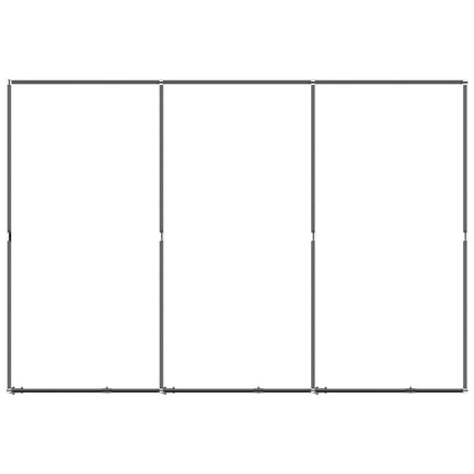 Outdoor Dog Kennel Steel 5.53 m² Kings Warehouse 