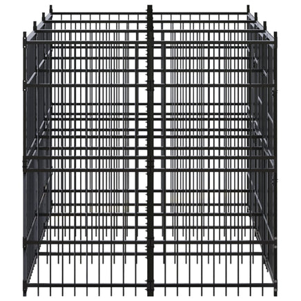 Outdoor Dog Kennel Steel 5.53 m² Kings Warehouse 