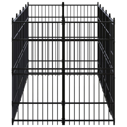 Outdoor Dog Kennel Steel 9.22 m² Kings Warehouse 