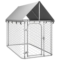 Outdoor Dog Kennel with Roof 200x100x150 cm BestSellers Kings Warehouse 