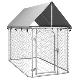 Outdoor Dog Kennel with Roof 200x100x150 cm BestSellers Kings Warehouse 