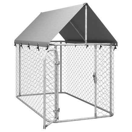 Outdoor Dog Kennel with Roof 200x100x150 cm BestSellers Kings Warehouse 