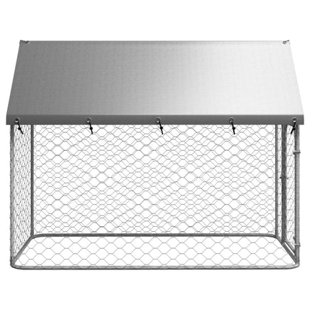 Outdoor Dog Kennel with Roof 200x100x150 cm BestSellers Kings Warehouse 