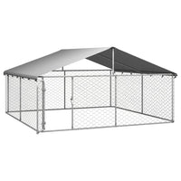 Outdoor Dog Kennel with Roof 300x300x150 cm BestSellers Kings Warehouse 