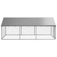Outdoor Dog Kennel with Roof 400x200x150 cm BestSellers Kings Warehouse 