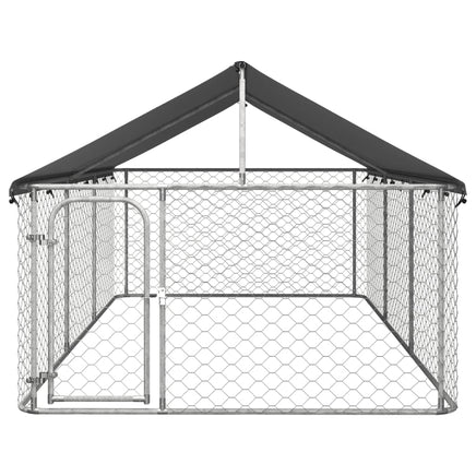 Outdoor Dog Kennel with Roof 400x200x150 cm BestSellers Kings Warehouse 