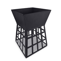 Outdoor Fire Pit for BBQ, Grilling, Cooking, Camping- Portable Brazier with Reversible Stand for Backyard Kings Warehouse 