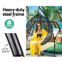 Outdoor Hammock A Shape Steel Frame Summer Sale Kings Warehouse 