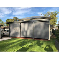 Outdoor Roller Blind Sun Screen Awning With Aluminium Hood 1.8, Home & Garden Kings Warehouse 