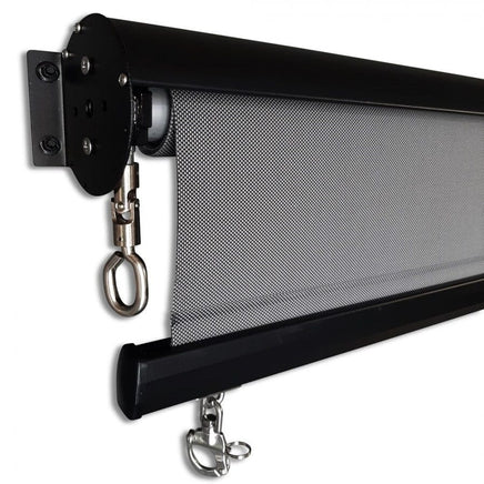 Outdoor Roller Blind Sun Screen Awning With Aluminium Hood Home & Garden Kings Warehouse 