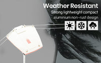 Outdoor TV Antenna Digital Rotating HD Amplified Aerial Signal Booster Remote Kings Warehouse 