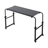 Overbed Table Work Laptop Desk with Wheels