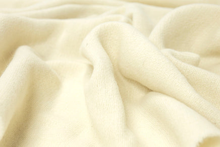 Oxford Throw - Merino Wool Blend - Ivory Kings Warehouse 