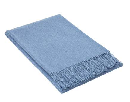 Paddington Throw - Fine Wool Blend - Blue Home & Garden Kings Warehouse 