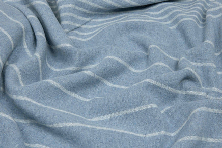 Paddington Throw - Fine Wool Blend - Forever Blue Kings Warehouse 
