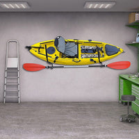 Pair Kayak Storage Rack Hanger Supporter Carrier Surfboard Holder Wall Bracket Auto Accessories KingsWarehouse 