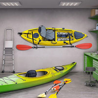 Pair Kayak Storage Rack Hanger Supporter Carrier Surfboard Holder Wall Bracket Auto Accessories KingsWarehouse 