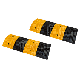 Pair of 1m Long 60T Load Rubber Speed Bump Hump Modular Speed Humps Road Hump Home & Garden Kings Warehouse 