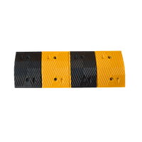 Pair of 1m Long 60T Load Rubber Speed Bump Hump Modular Speed Humps Road Hump Kings Warehouse 