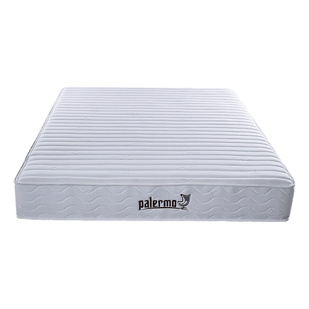 Palermo Contour 20cm Encased Coil King Mattress CertiPUR-US Certified Foam Furniture Kings Warehouse 