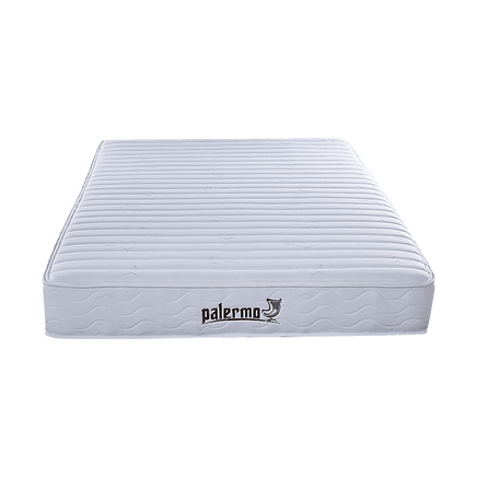 Palermo Contour 20cm Encased Coil Queen Mattress CertiPUR-US Certified Foam Furniture Kings Warehouse 