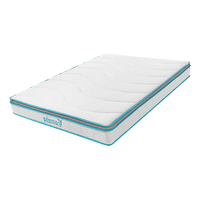 Palermo Double 20cm Memory Foam and Innerspring Hybrid Mattress