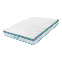 Palermo Double 20cm Memory Foam and Innerspring Hybrid Mattress Furniture Kings Warehouse 