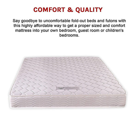 PALERMO Double Bed Mattress Furniture Kings Warehouse 