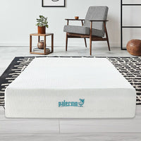Palermo Double Mattress 30cm Memory Foam Green Tea Infused CertiPUR Approved Furniture Kings Warehouse 